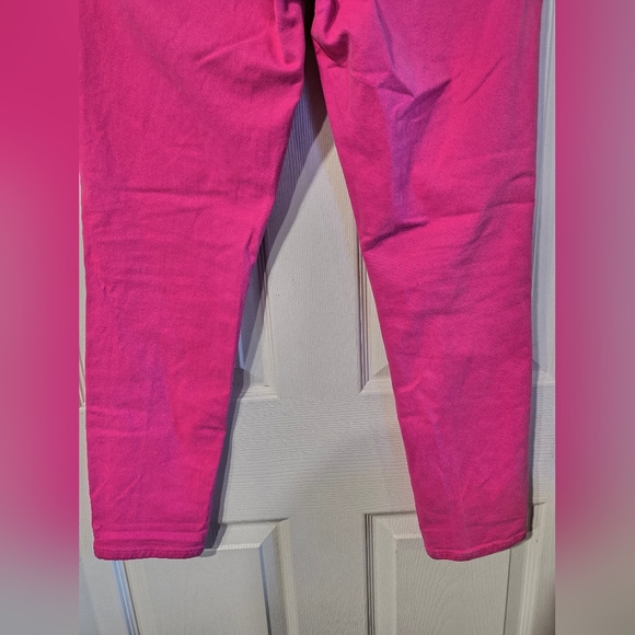 J Crew Toothpick Sz 30 Women's Pink Ankle Jeans - Picture 7 of 10